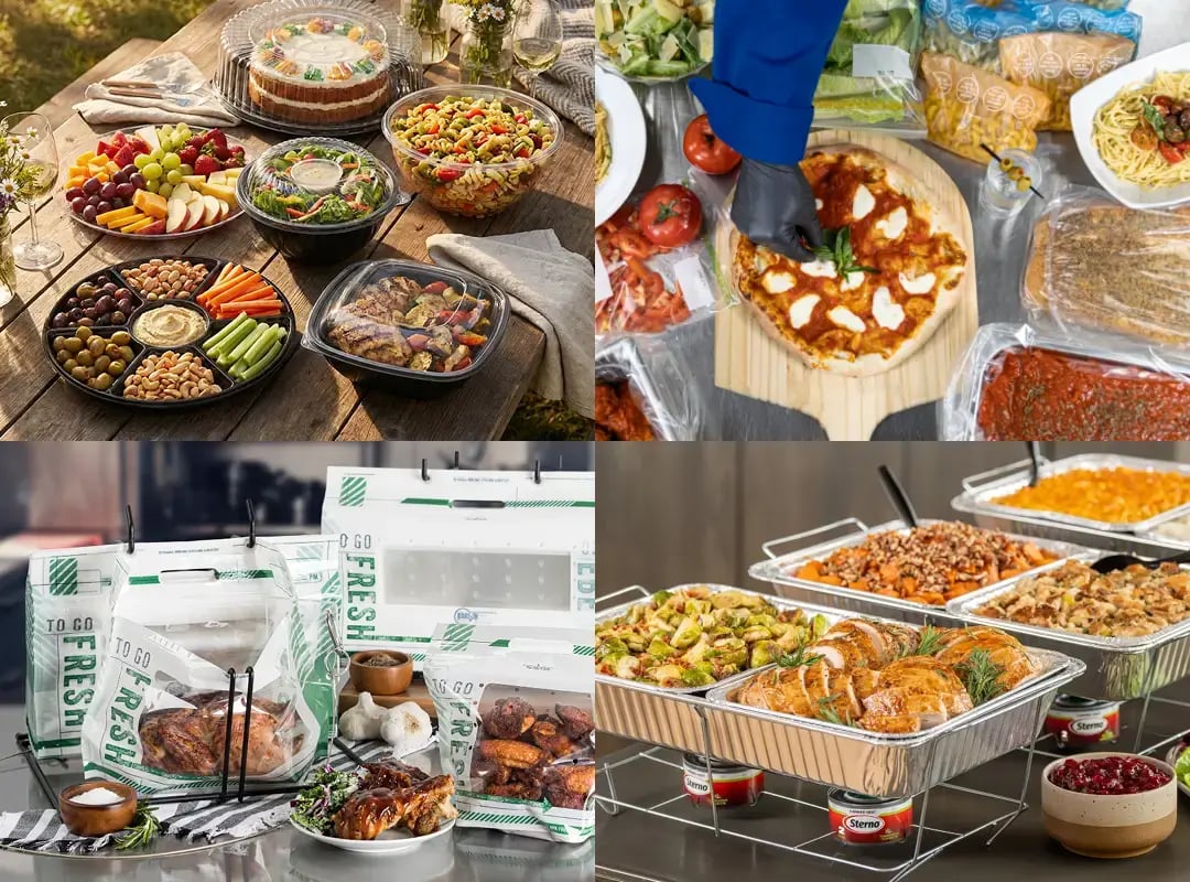 An array of products from Archer Food Service Partners